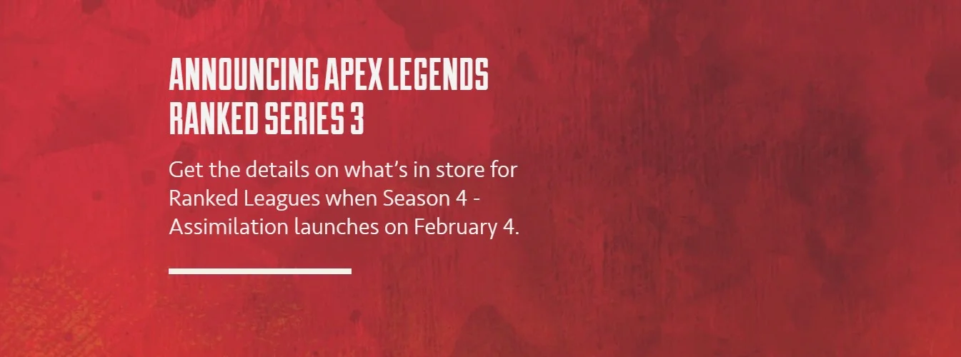ANNOUNCING APEX LEGENDS RANKED SERIES 3